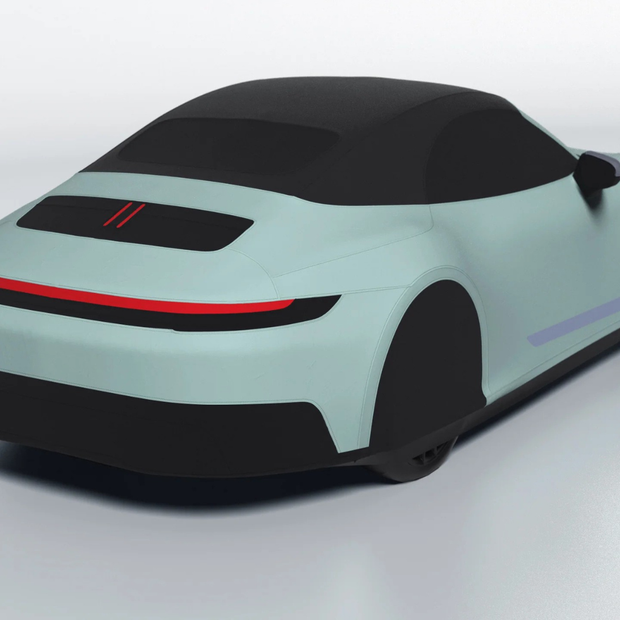 Housse imprimée Porsche 911 (992.2) Carrera T Cabriolet