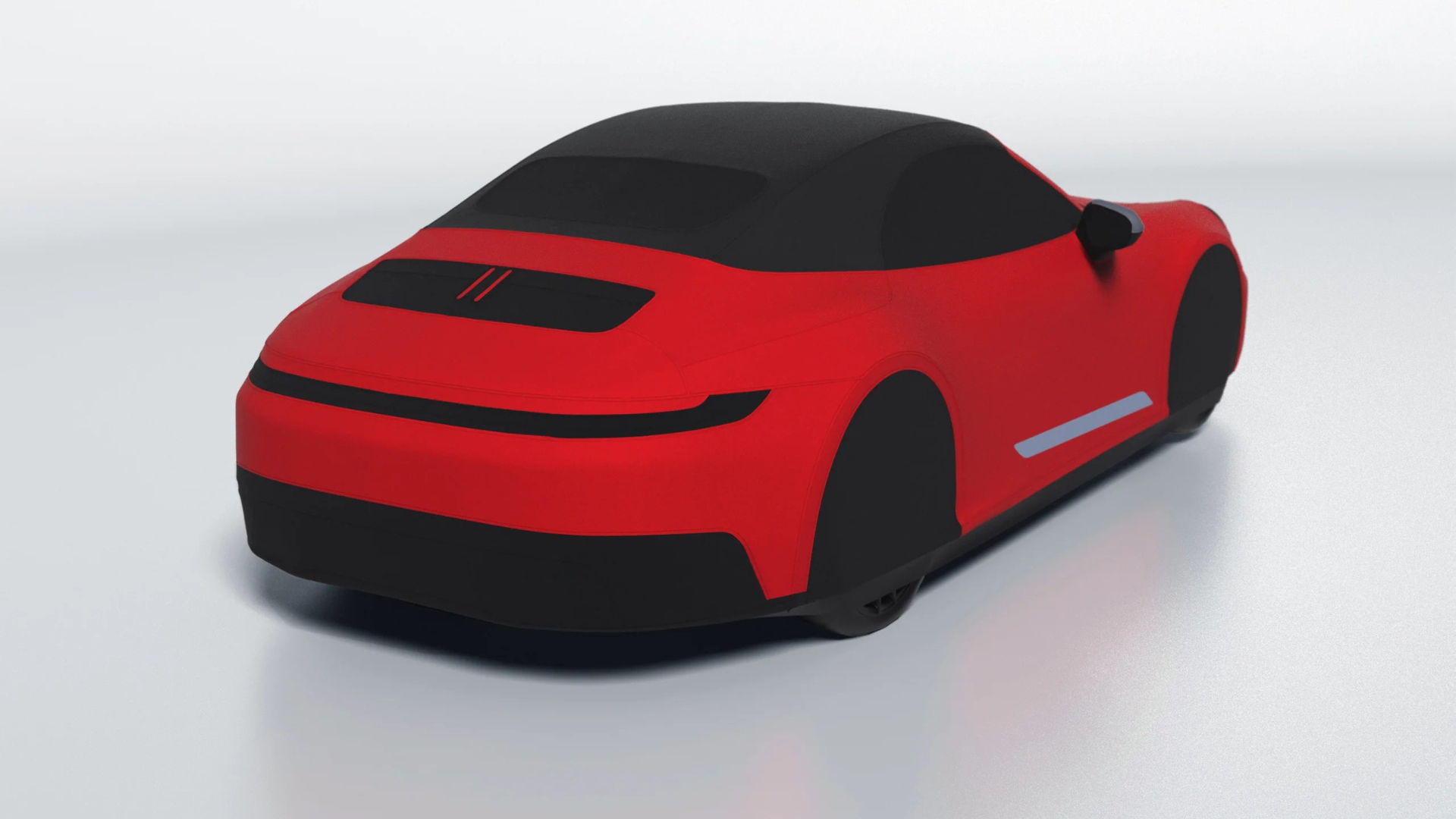 Housse imprimée Porsche 911 (992.2) Carrera T Cabriolet