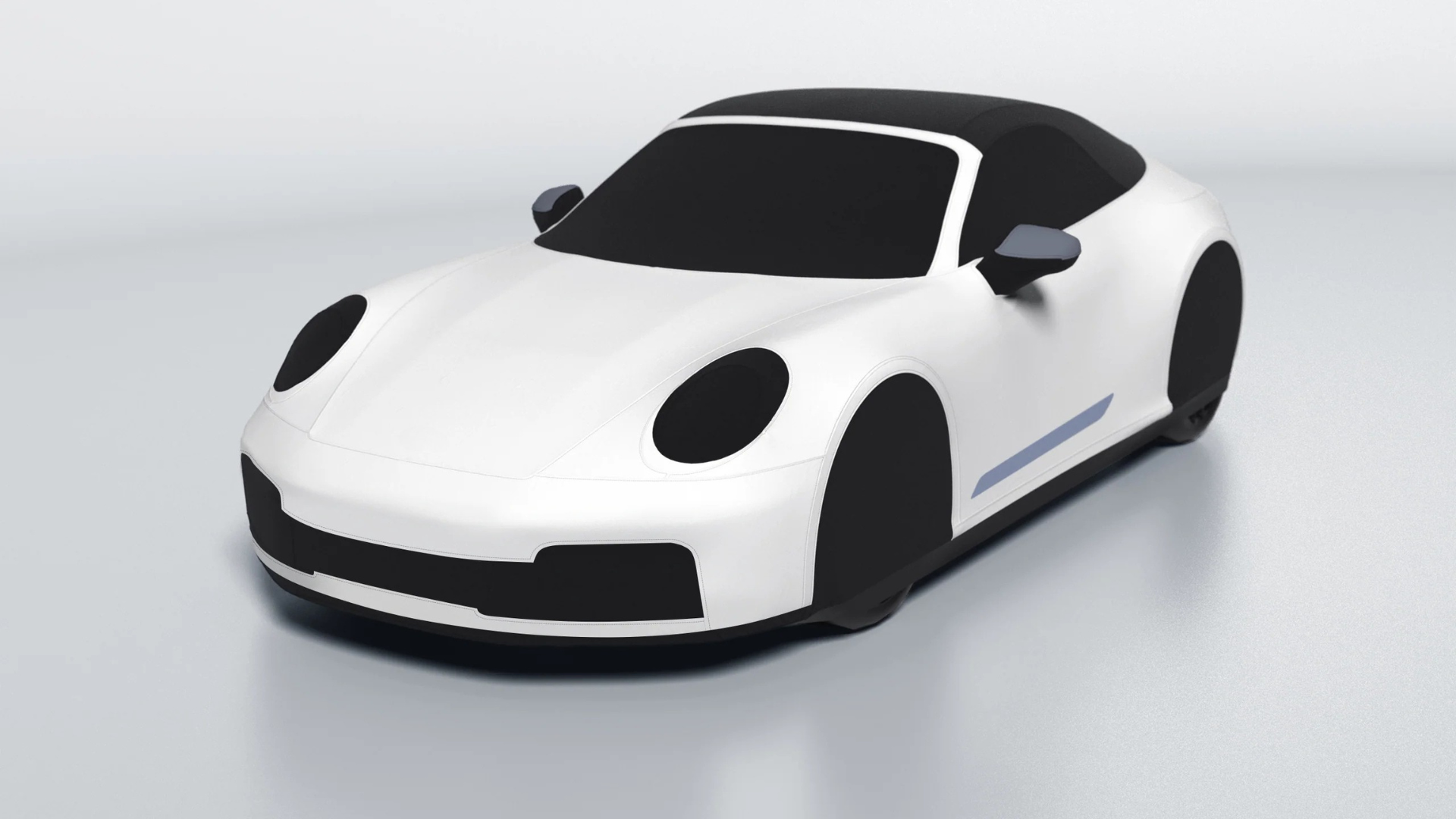 Housse imprimée Porsche 911 (992.2) Carrera T Cabriolet