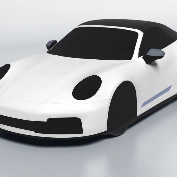 Housse imprimée Porsche 911 (992.2) Carrera T Cabriolet