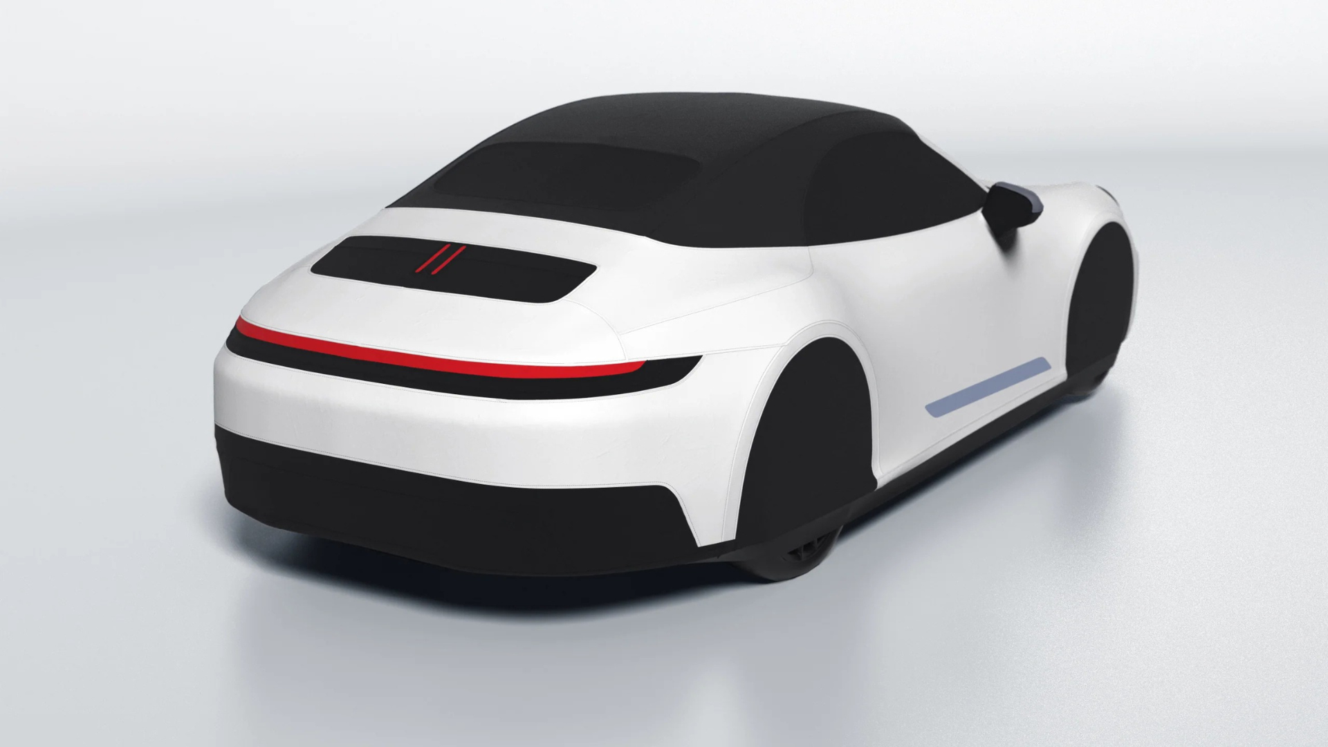 Housse imprimée Porsche 911 (992.2) Carrera T Cabriolet