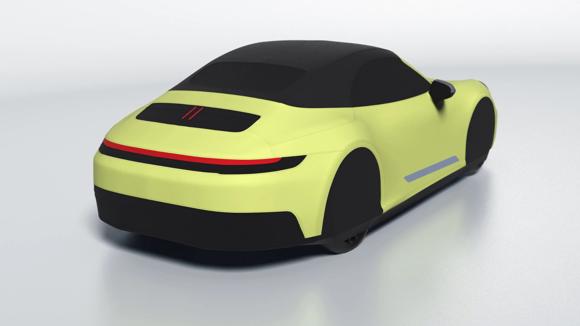 Housse imprimée Porsche 911 (992.2) Carrera T Cabriolet