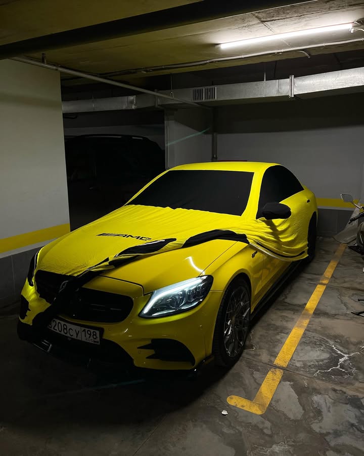 Housse imprimée Mercedes C43 AMG