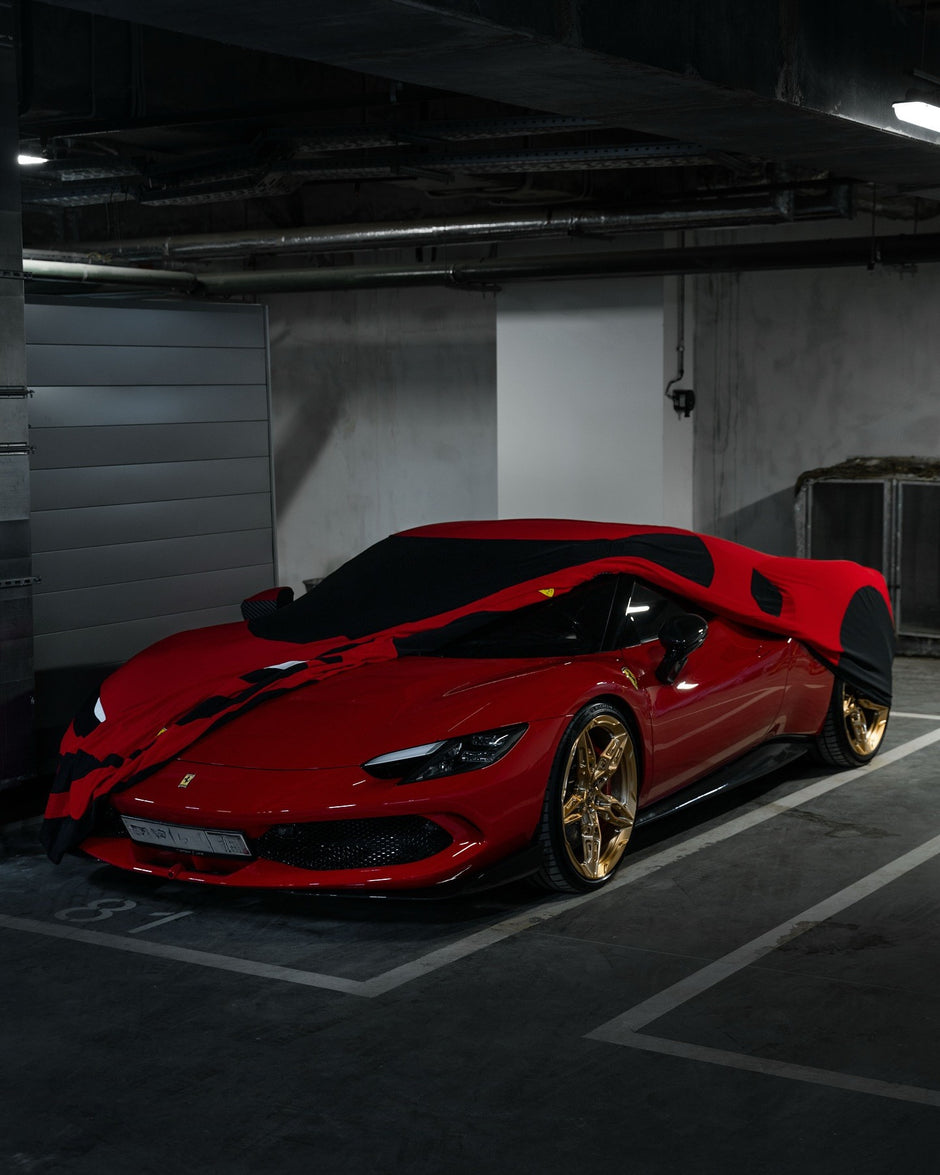 Housse imprimée Ferrari 296 GTB Rouge