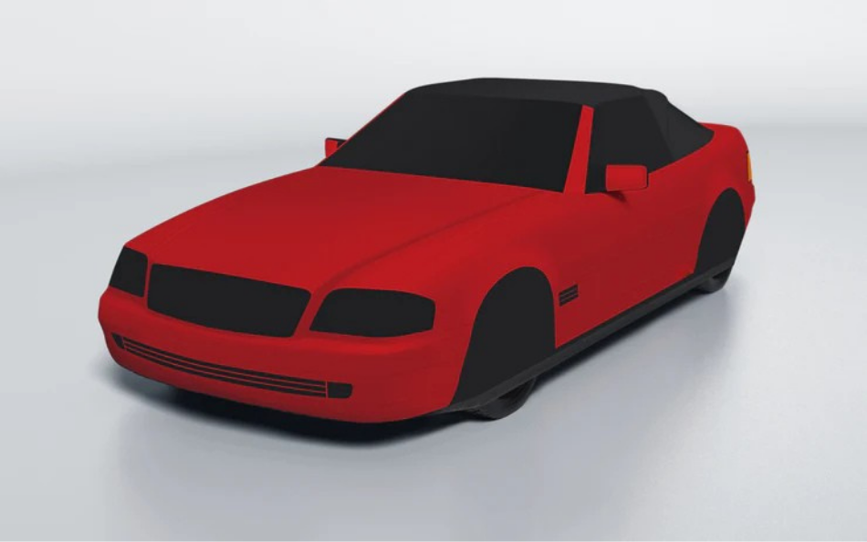 Housse imprimée Mercedes-Benz SL 500 (R129)