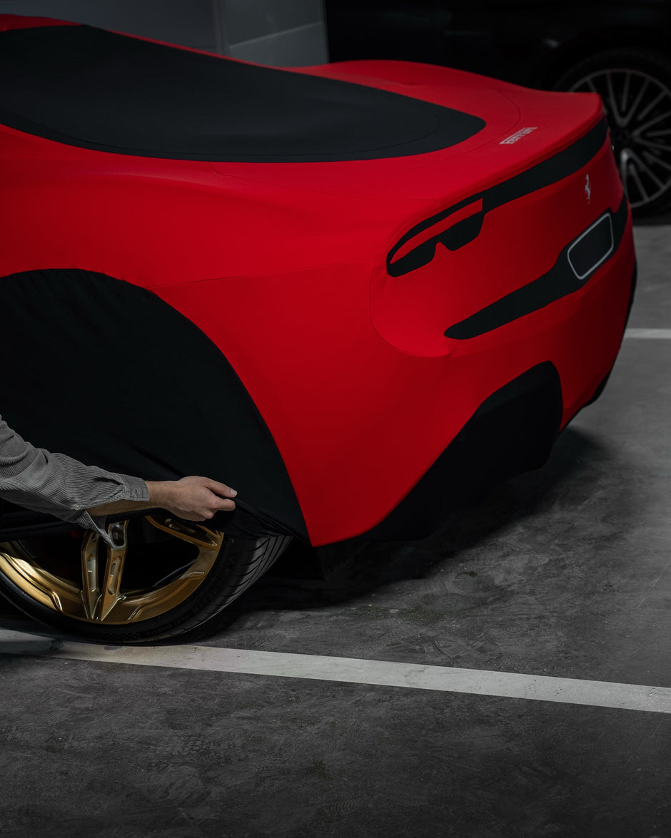 Housse imprimée Ferrari 296 GTB Rouge