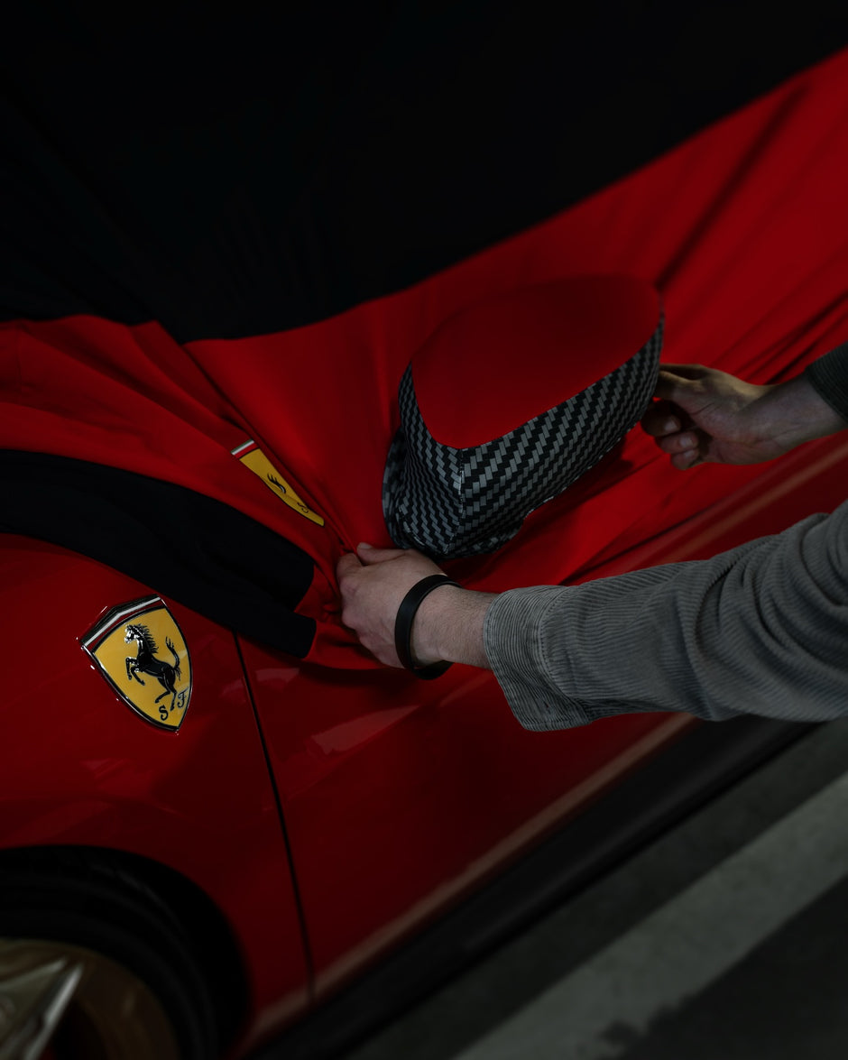 Housse imprimée Ferrari 296 GTB Rouge