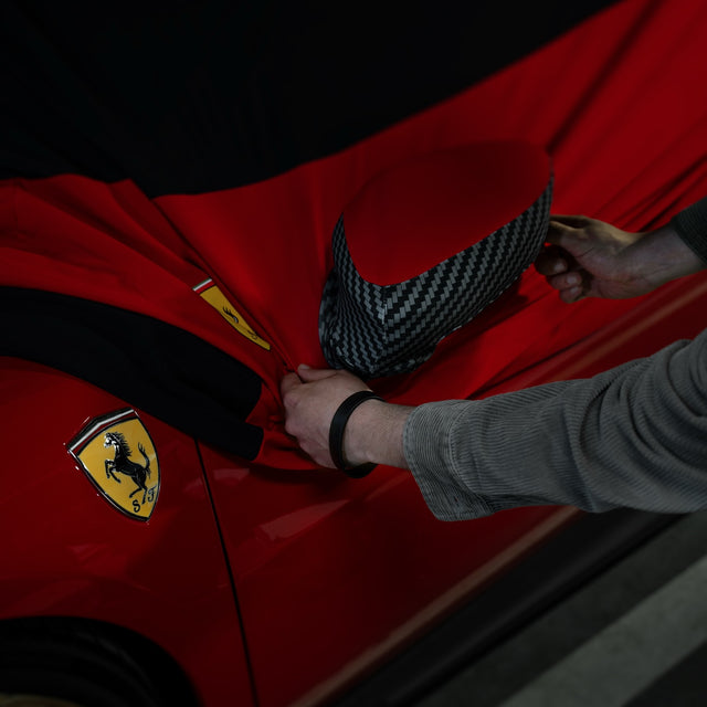 Housse imprimée Ferrari 296 GTB Rouge