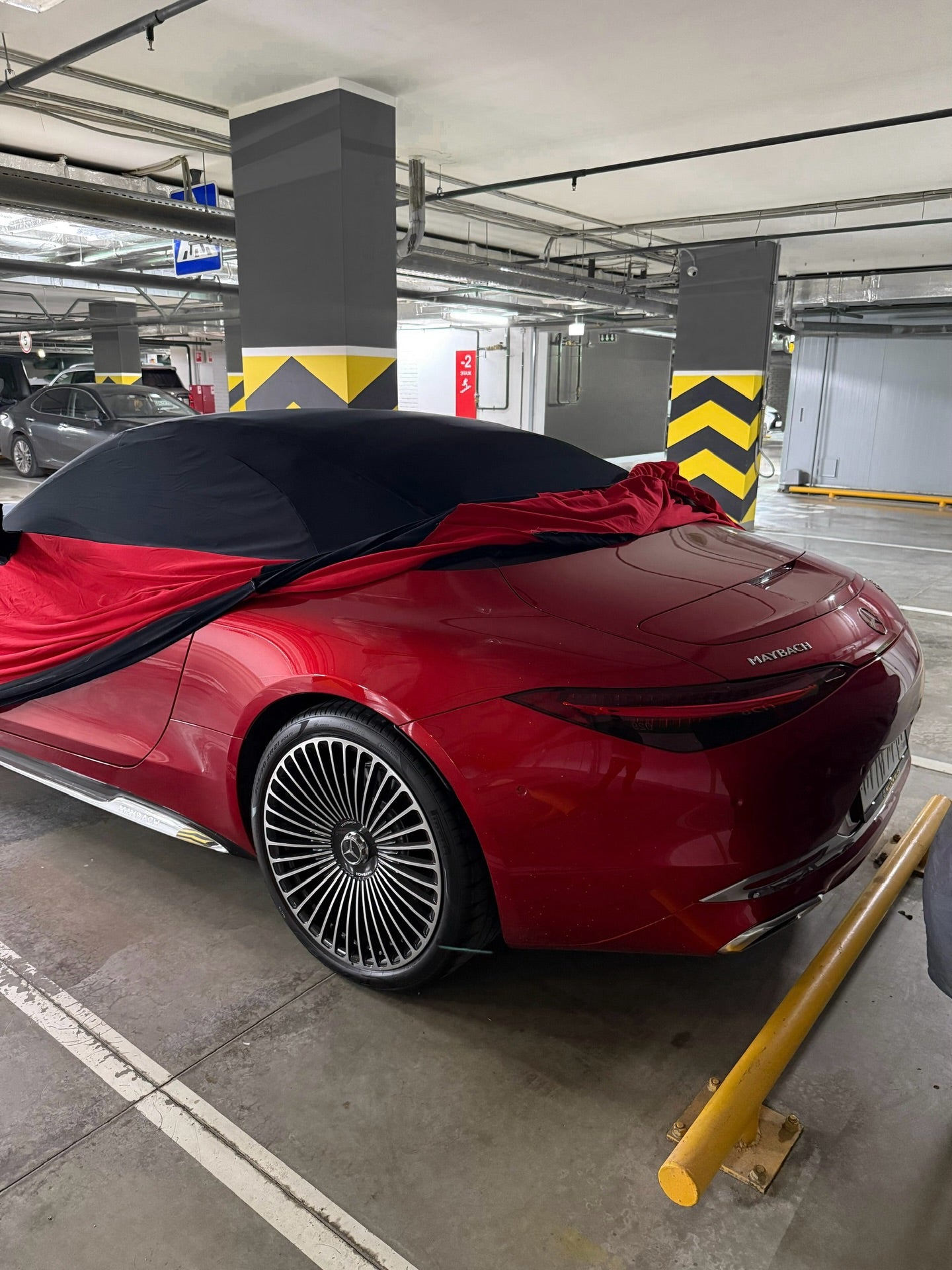 Housse imprimée Mercedes Maybach SL 680