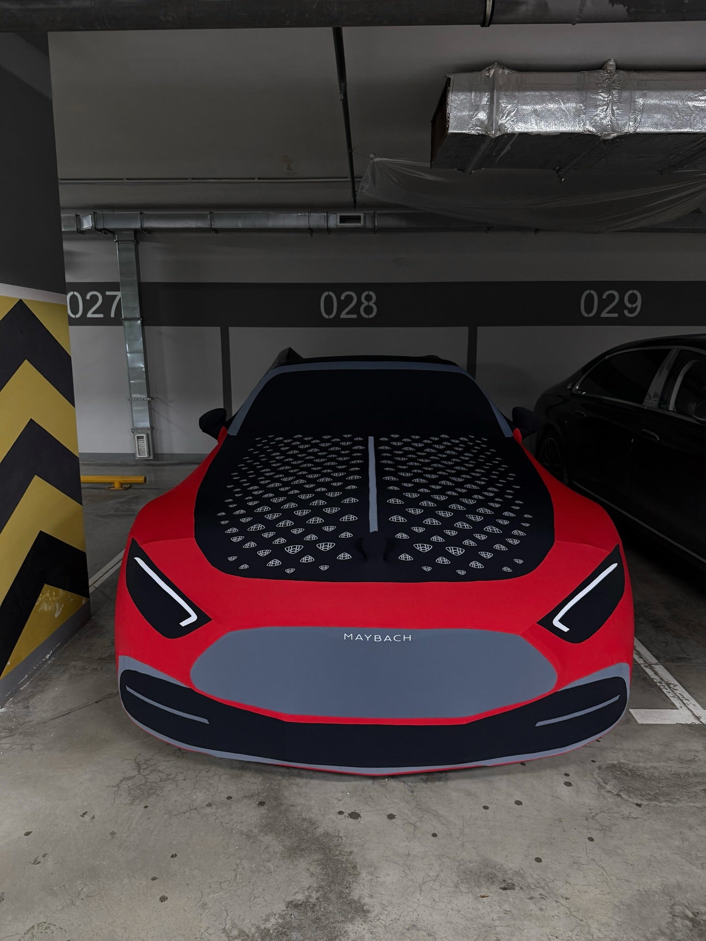 Housse imprimée Mercedes Maybach SL 680