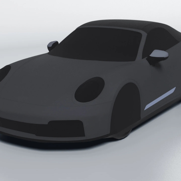 Housse imprimée Porsche 911 (992.2) Carrera T Cabriolet