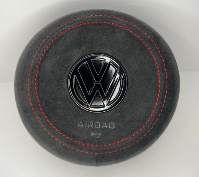 Centre de volant Airbag en Alcantara | Cuir | Carbone