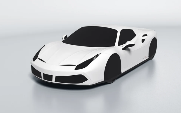 Housse imprimée Ferrari 488 Spider